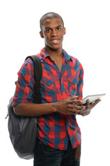 Young black student