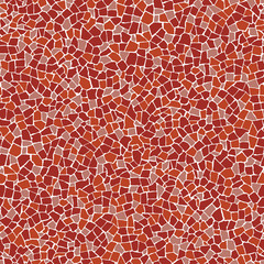 Red broken tiles pattern