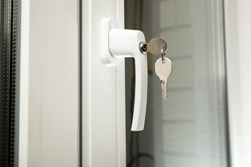 Handle plastic windows