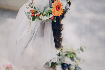 bride with the crown