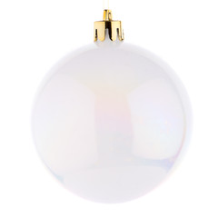White Christmas bauble
