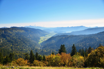 Fototapeta na wymiar Vallée d'Autrans (Vercors / Isère)