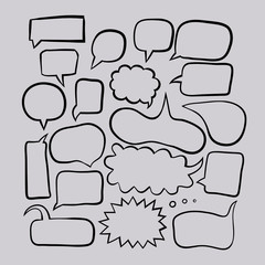 Obraz premium Speech Bubbles