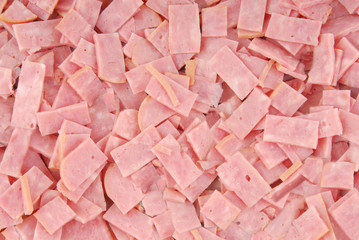 close up of the ham