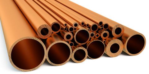 Copper pipes