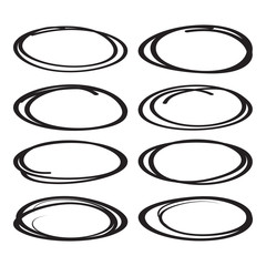 Black oval marker set for highlight.