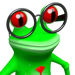 Fototapeta premium 3D frog