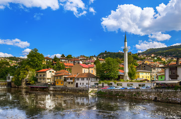 Obraz premium Old town Sarajevo - Bosnia and Herzegovina