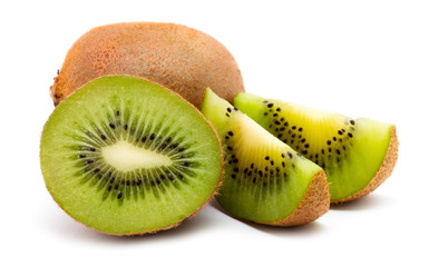 Fototapeta premium Kiwi fruit isolated on white background