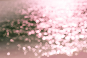 Beautiful natural background with bokeh lights