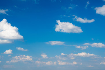 blue sky background with white clouds