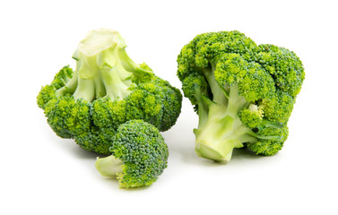 Broccoli isolated on white background