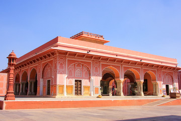 Diwan-i-Khas - Hall of Private Audience in Jaipur City Palace, R