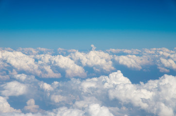 blue sky background with white clouds