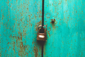 Rusted metal texture closeup photo as a background