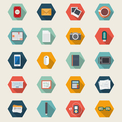 Office icon set