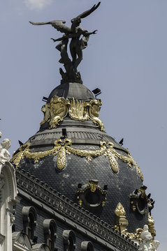 Madrid edificio Metropolis