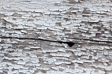 cracked wooden panel