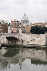 Fototapeta premium Grandes capitales de Europa, Ciudad de Roma en Italia
