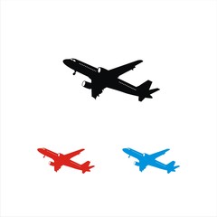 Plane Silhouette.