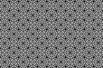 Орнамент с чёрно-белыми геометрическими элементами. 1.15


