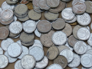 Czech korunas coins