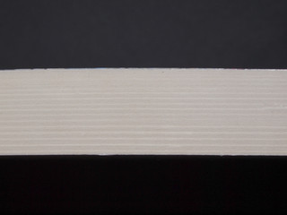 White or grey ribbon