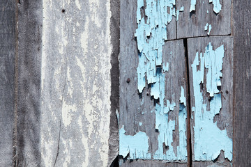 weathered wooden panel