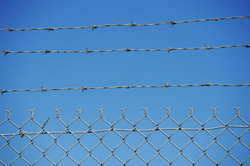 chain link fence background