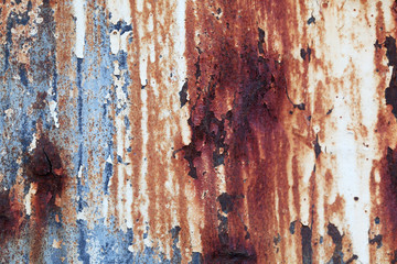 grunge rusty zinc background