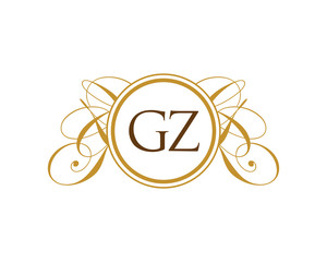 GZ Luxury Royal Elegant Logo