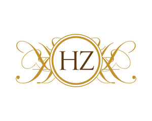 HZ Luxury Royal Elegant Logo