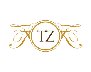 TZ Luxury Royal Elegant Logo