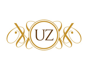 UZ Luxury Royal Elegant Logo