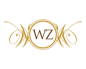 WZ Luxury Royal Elegant Logo