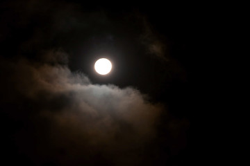 Fototapeta na wymiar Full Moon, Moonlight 