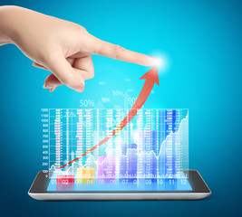 shows tablet modern technology