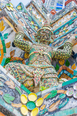 Giant Statue in Wat Arun, Thailand