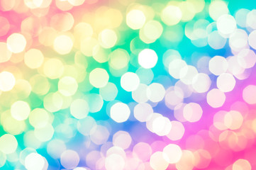 blurred colorful of bokeh background.