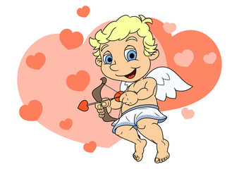 Little cupid flying 3