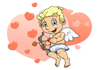 Little cupid flying 4
