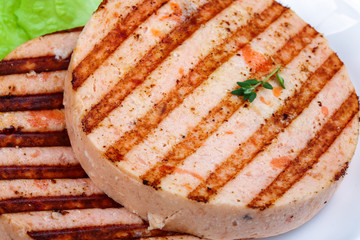Grilled fishcake