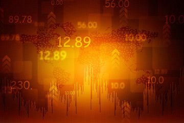 Digital Abstract business background