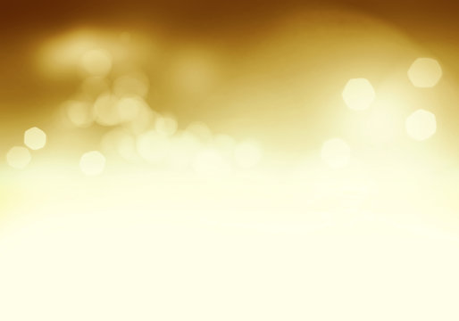 Golden abstract sparkling background with intense glowing sparkl