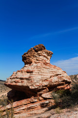 Rock Formation in desert