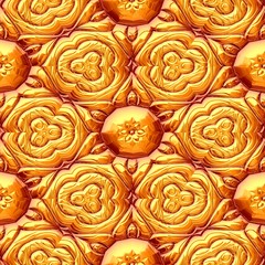 Abstract decorative iron texture-pattern 