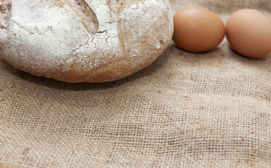 pain et œufs
