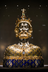 Kaiser Karl Aachen Karlsbüste