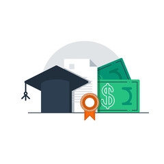 Education concept, grants