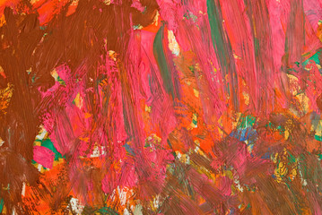 Image of colorful watercolor spots as background